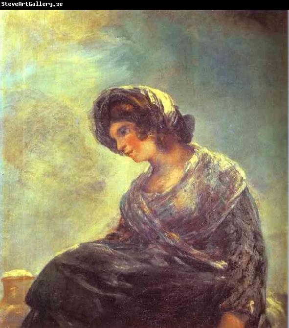Francisco Jose de Goya The Milkmaid of Bordeaux.